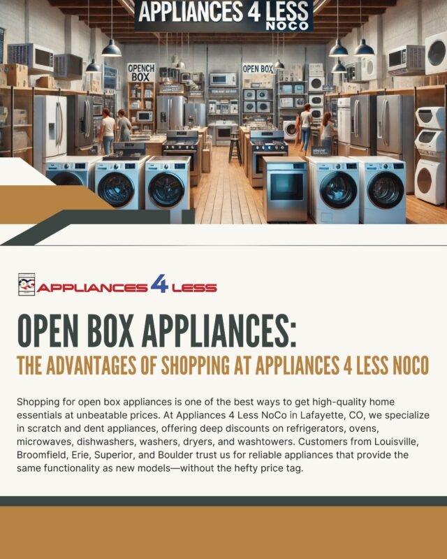 Open Box Appliances