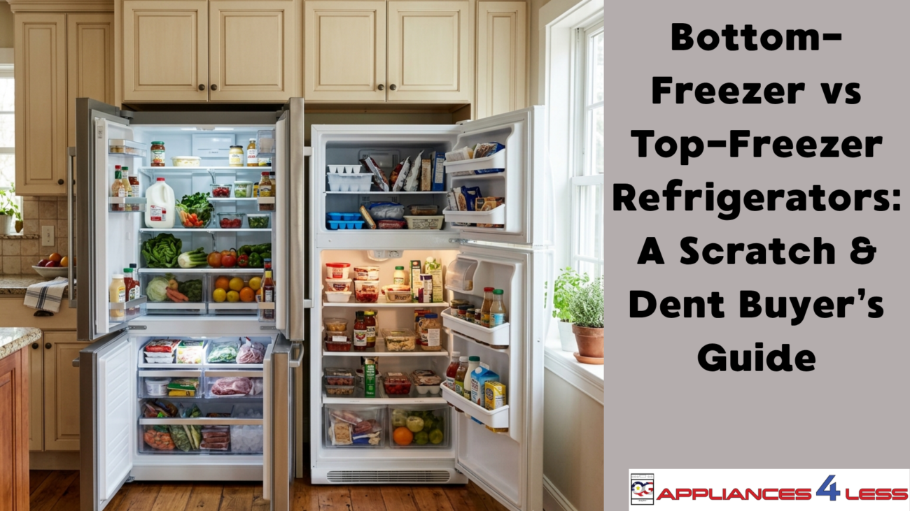 Top-Freezer Vs Bottom-Freezer Refrigerators