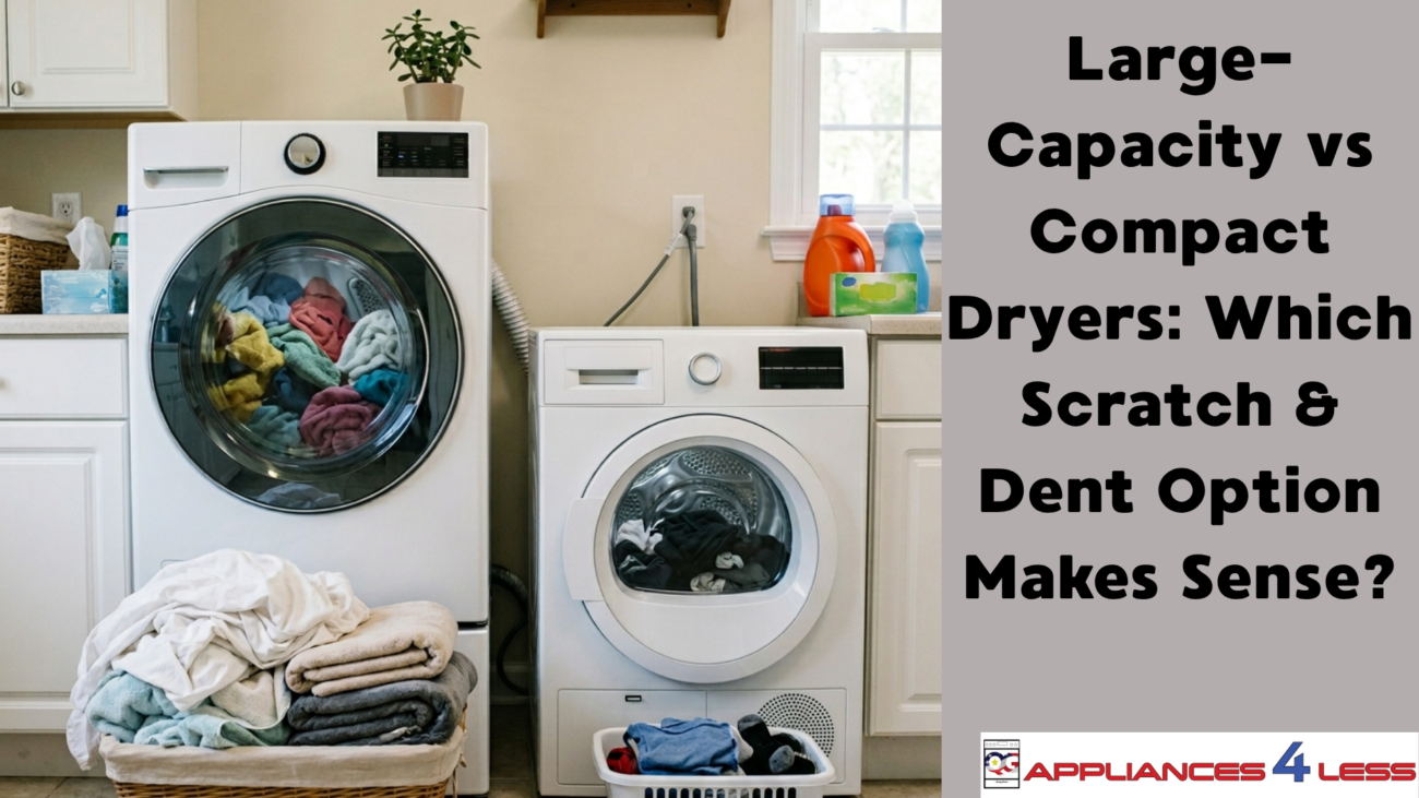 Large-Capacity Vs Compact Dryers