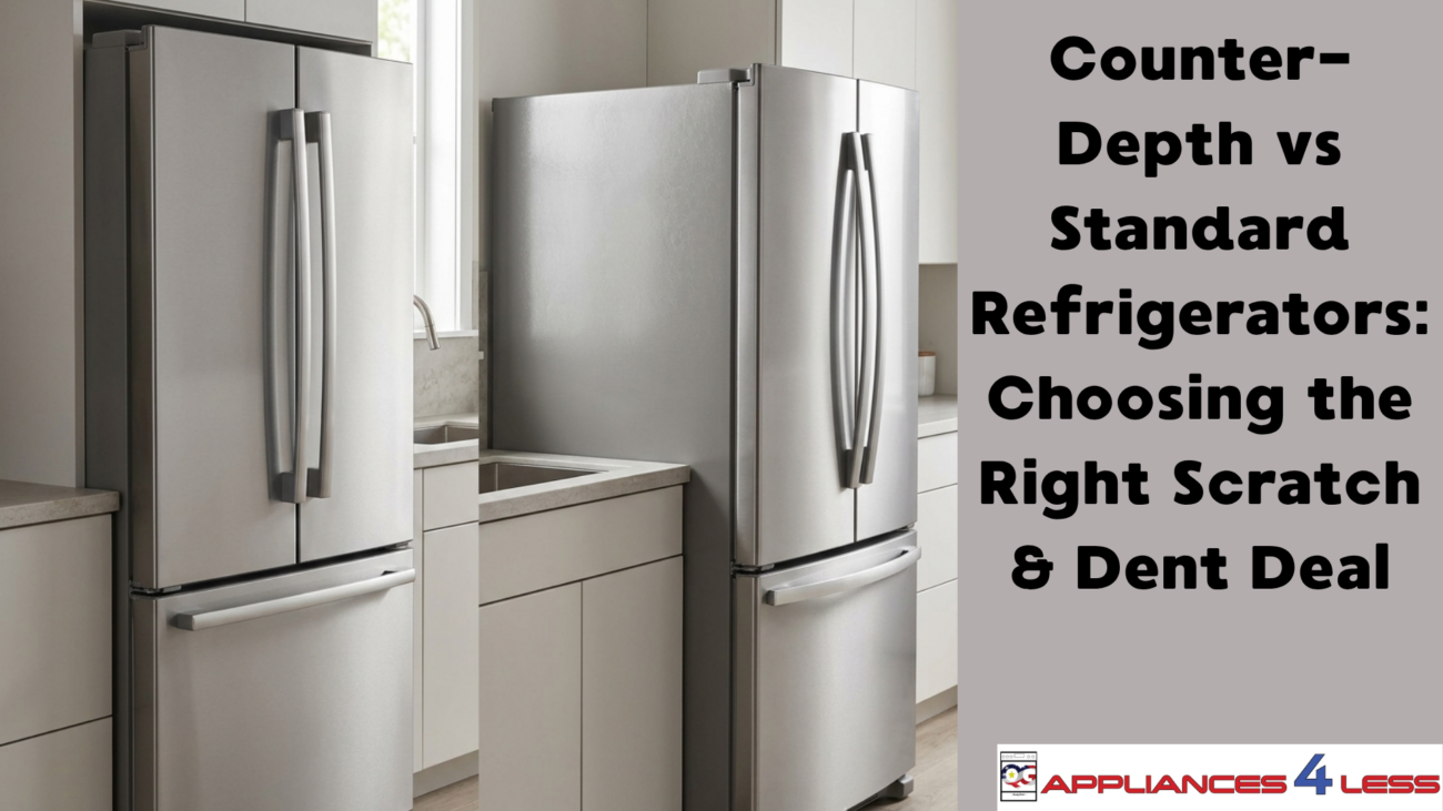 Counter-Depth vs Standard Refrigerators