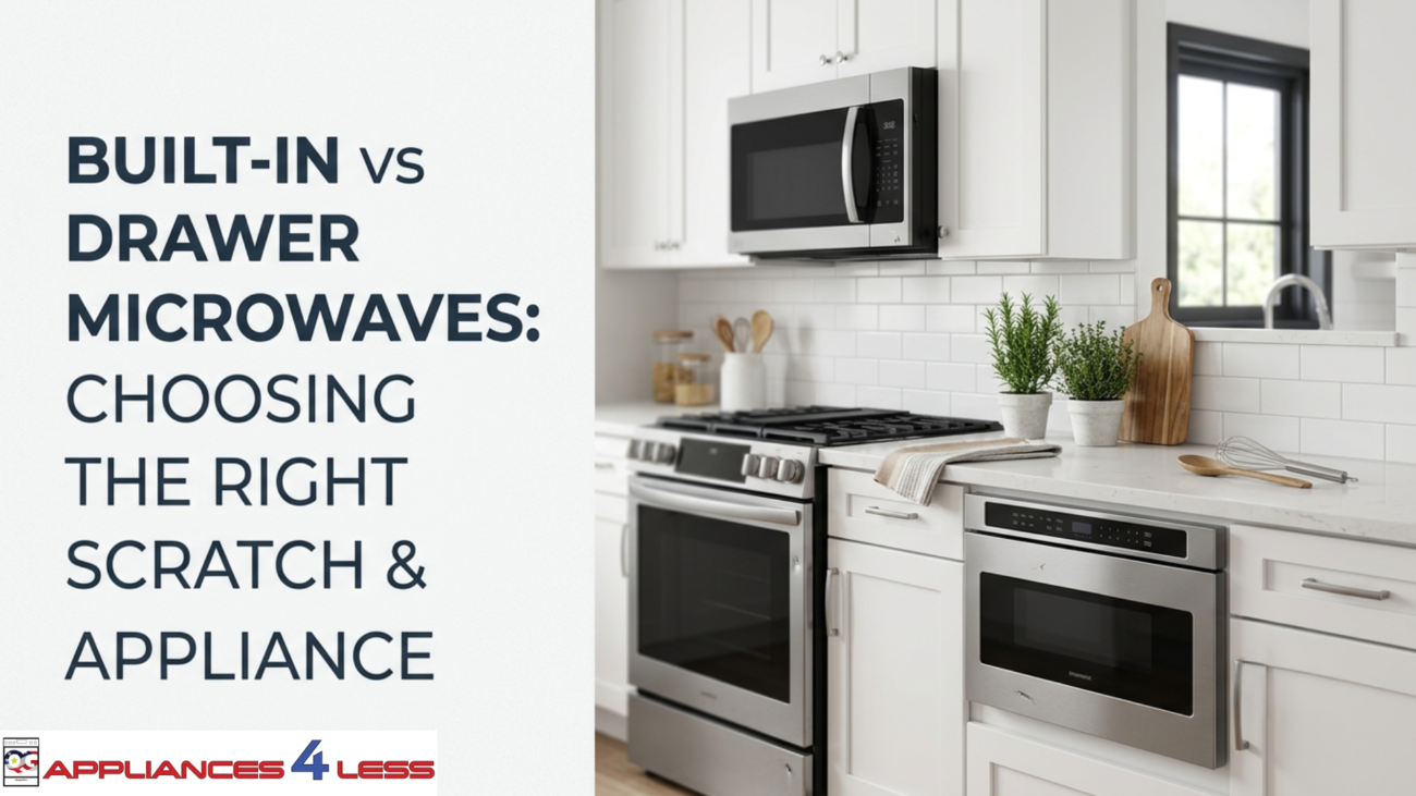 Built-In Vs Drawer Microwaves
