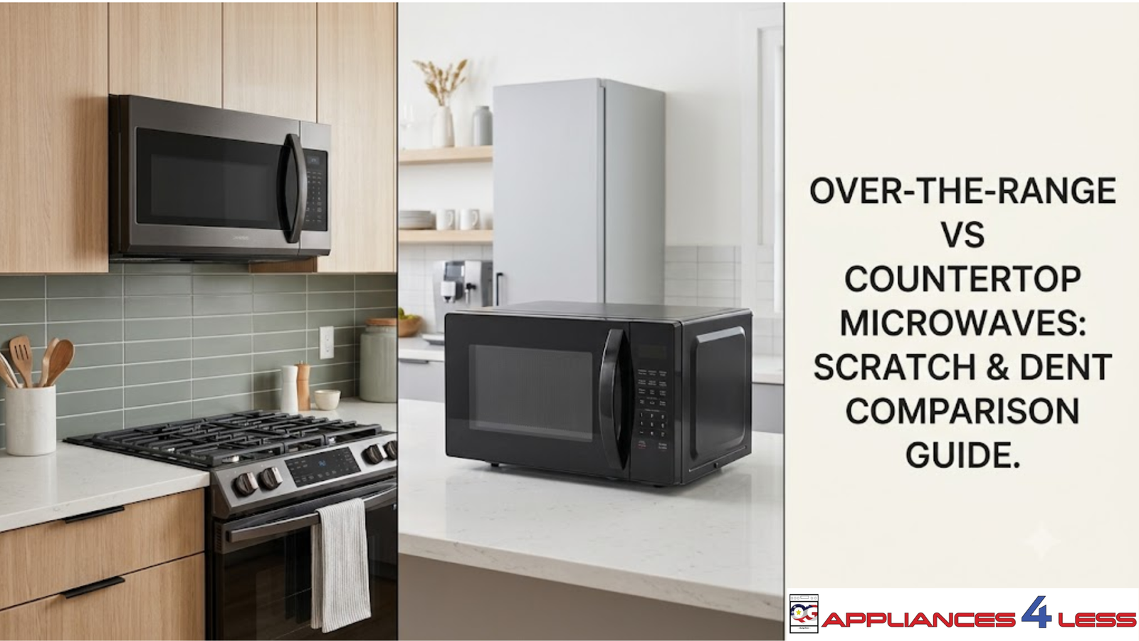Over-the-Range Vs Countertop Microwave