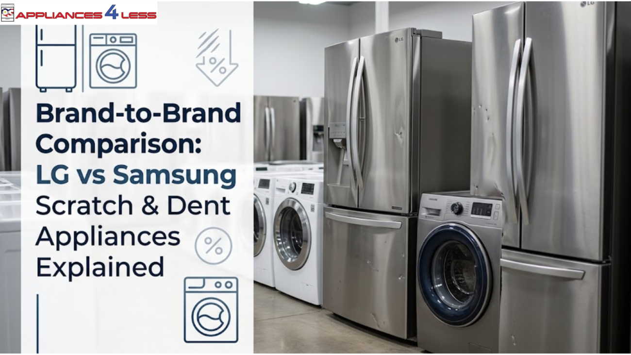 LG vs Samsung Scratch & Dent Appliances
