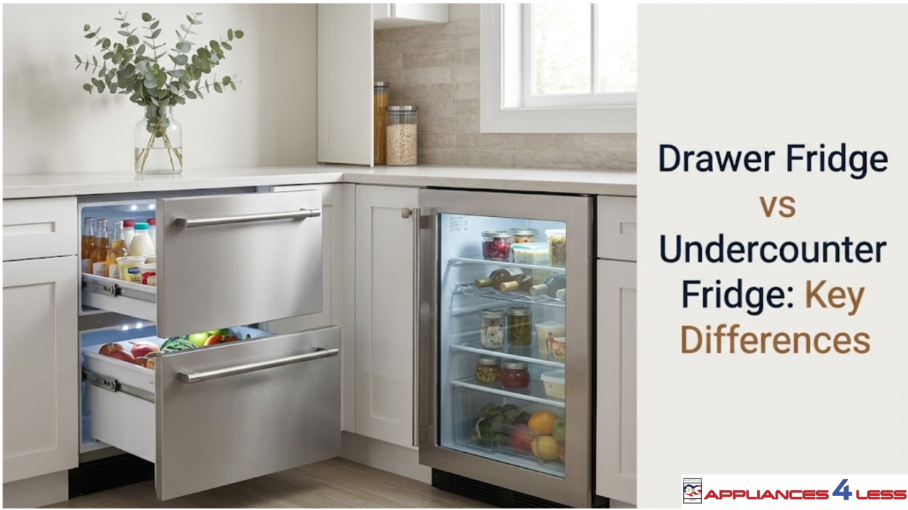 Drawer Fridge vs Undercounter Fridge