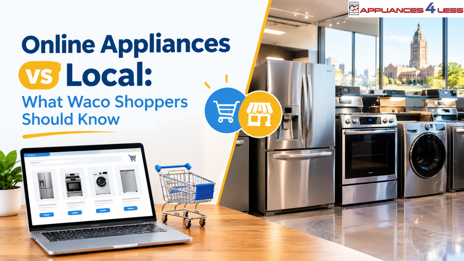 Online Appliances vs Local