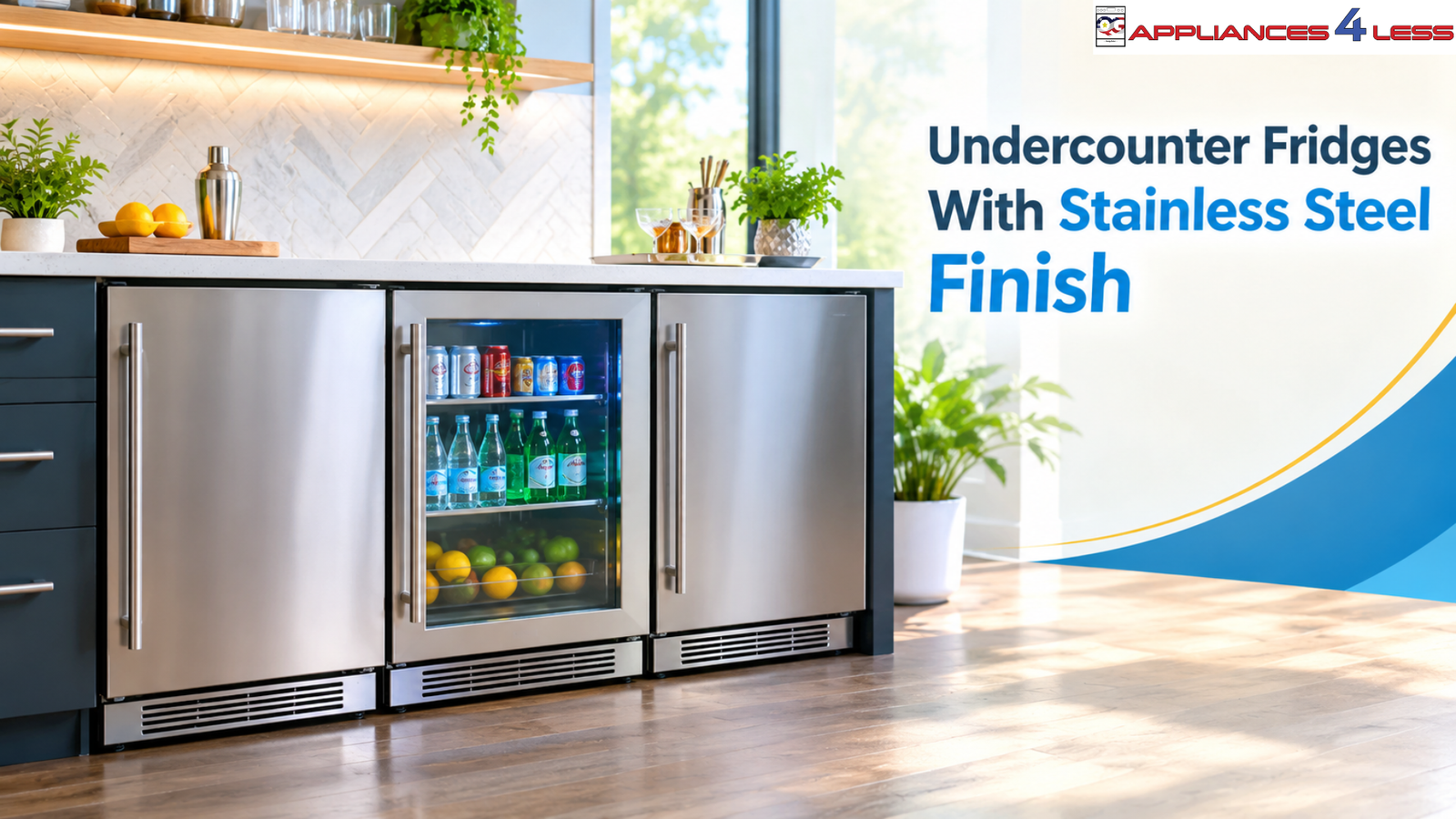 Undercounter Fridges With Stainless Steel